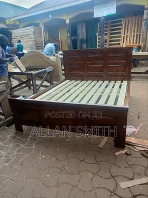 Hard Wooden Bed
