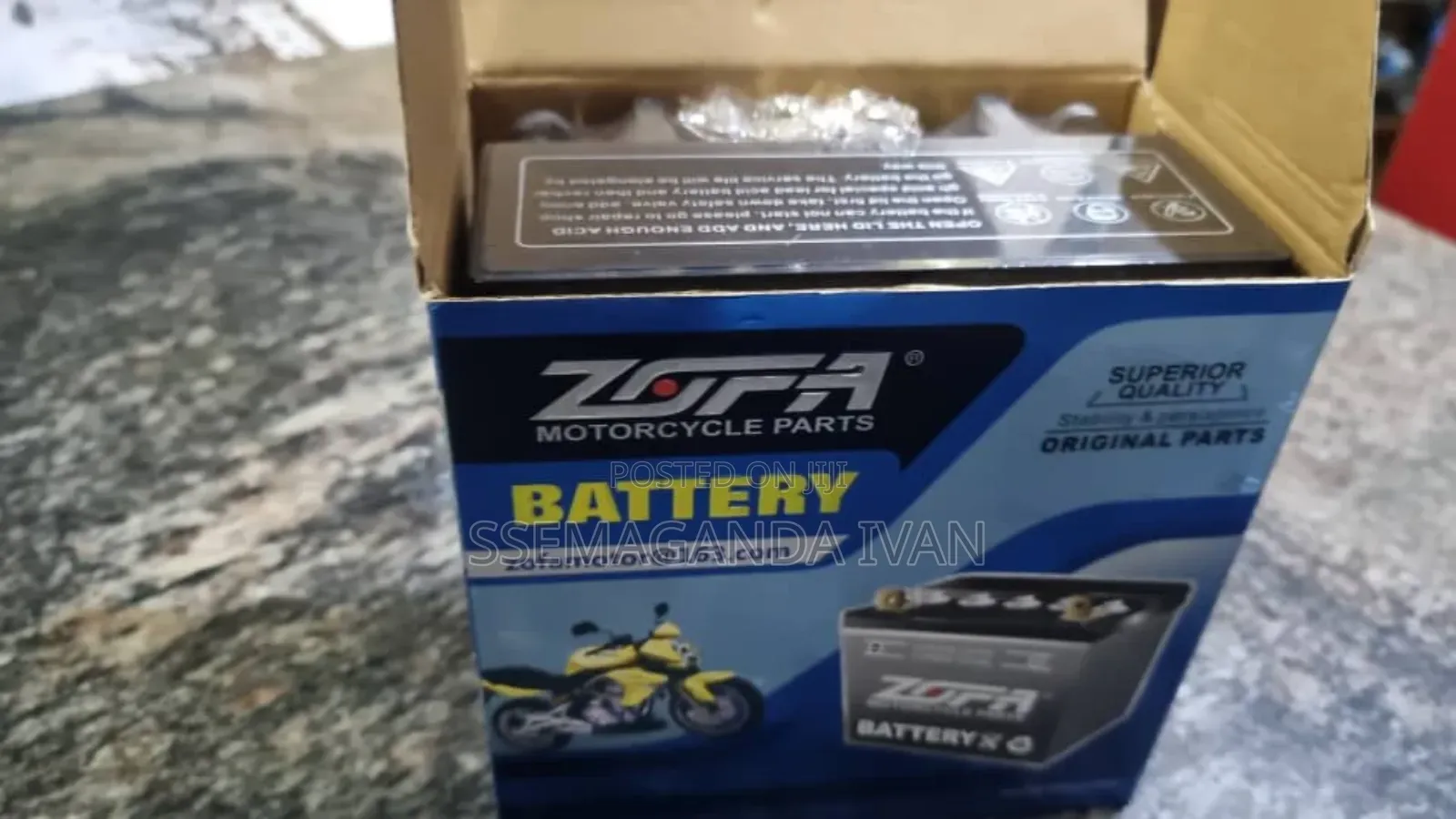 Tuk Tuk Battery (Zofa)
