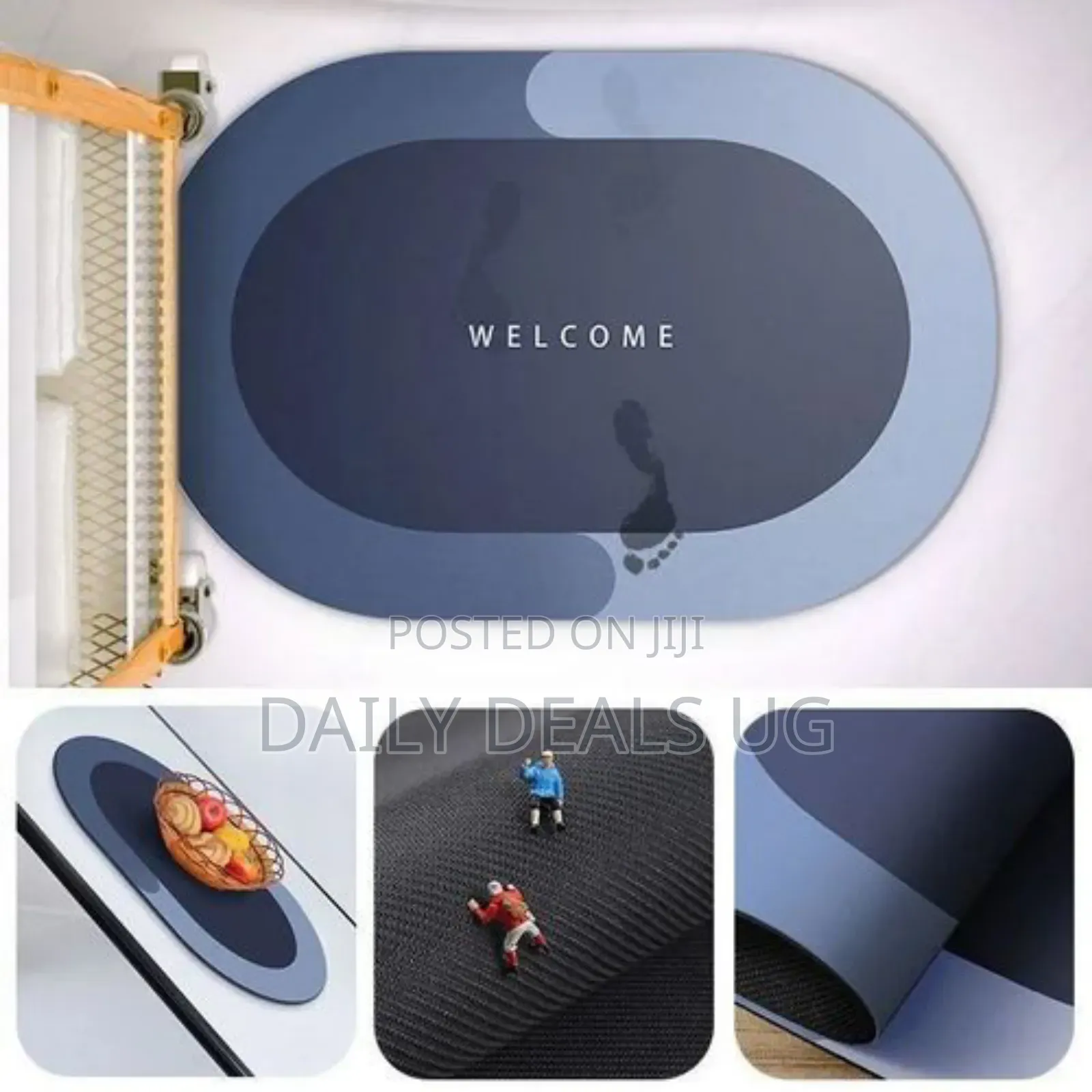Anti-Slip Welcome Door Mat ( Small Size