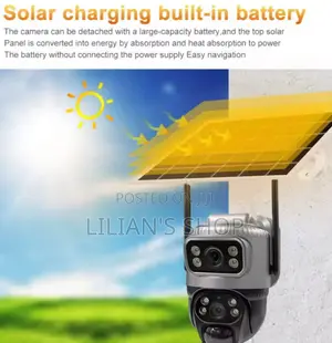 V380 4g Lte Sim Card 8mp Wireless PTZ Security Camera
