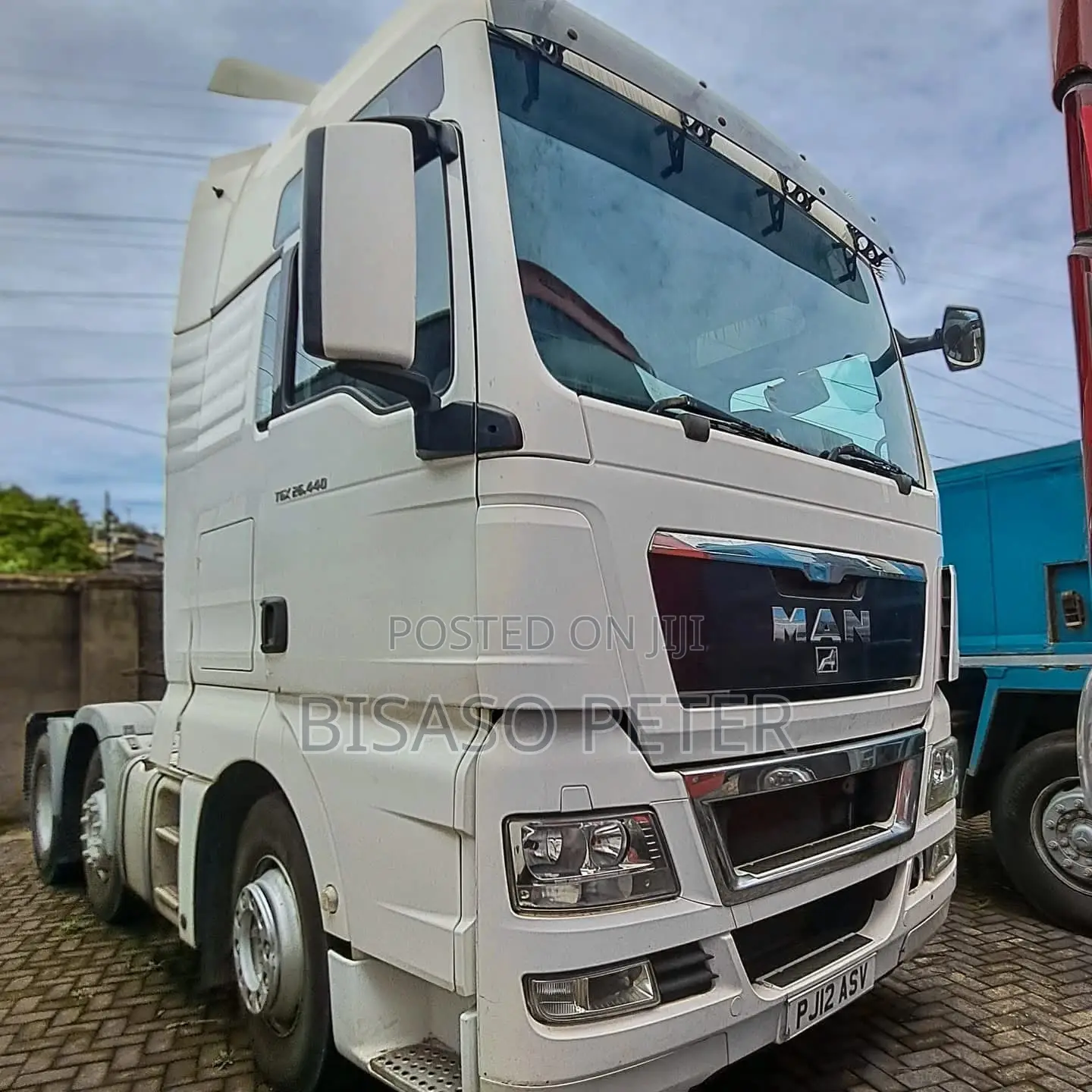Man Truck Head