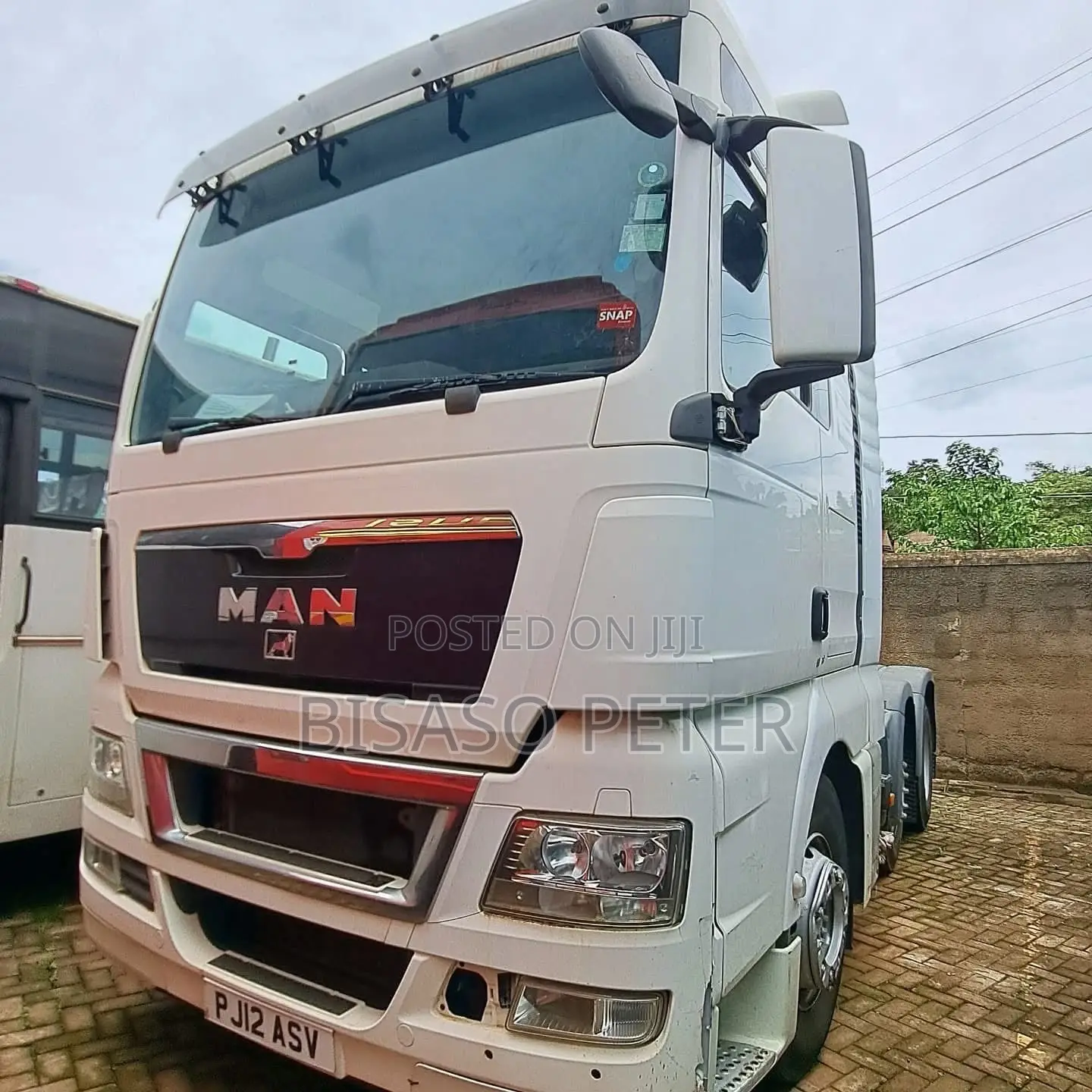Man Truck Head