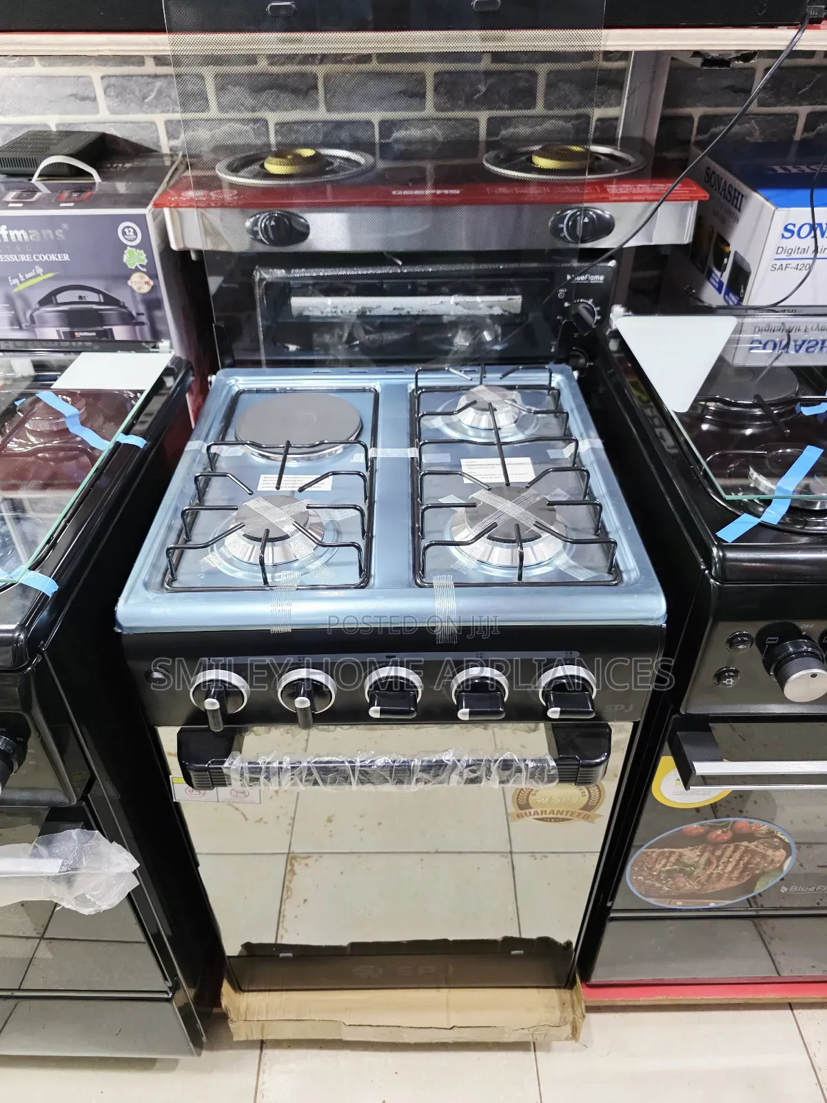 Brand New SPJ 50cm by 50cm (3+1) Gas Cooker at Cut Price