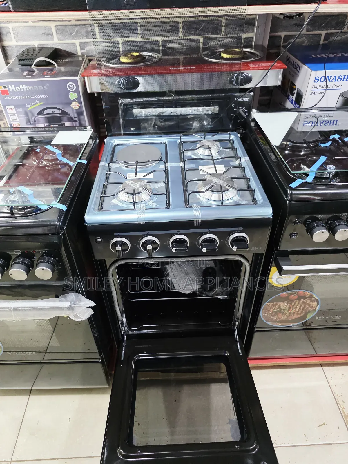 Brand New SPJ 50cm by 50cm (3+1) Gas Cooker at Cut Price