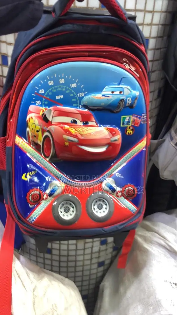 Kid’S Character Bag With 2wheels - 3 to 6years
