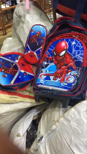 Kid’S Character Bag With 2wheels - 3 to 6years