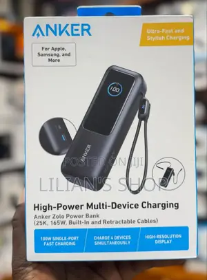 Anker Laptop Power Bank (, 165w)
Power Bank