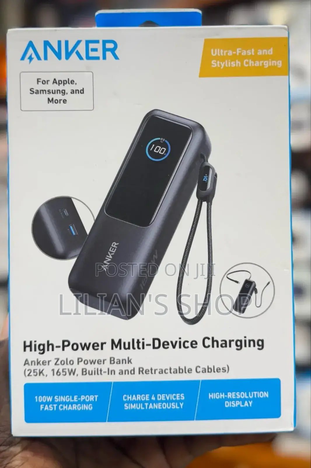 Anker Laptop Power Bank (, 165w)
Power Bank