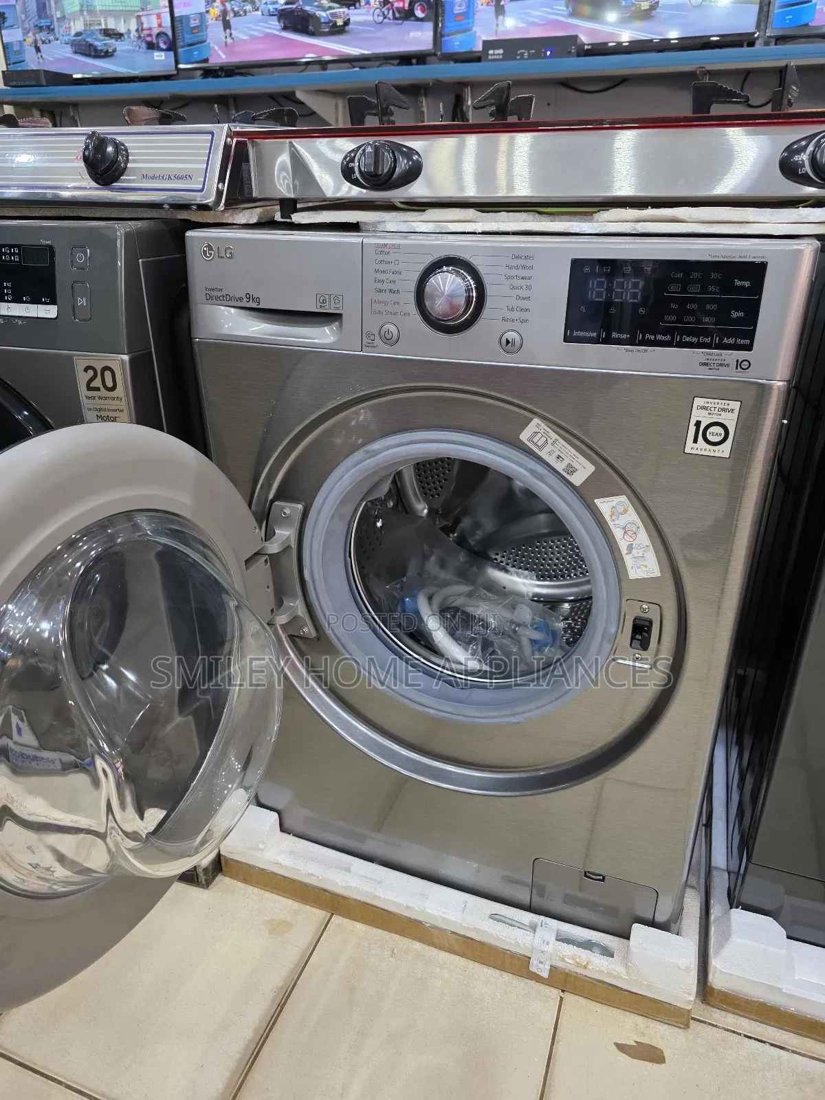 9kg Direct Drive Lg Fully Automatic Washing Machine