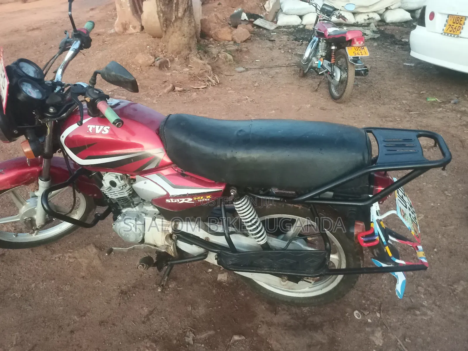 TVS HLX 125 2022 Red
