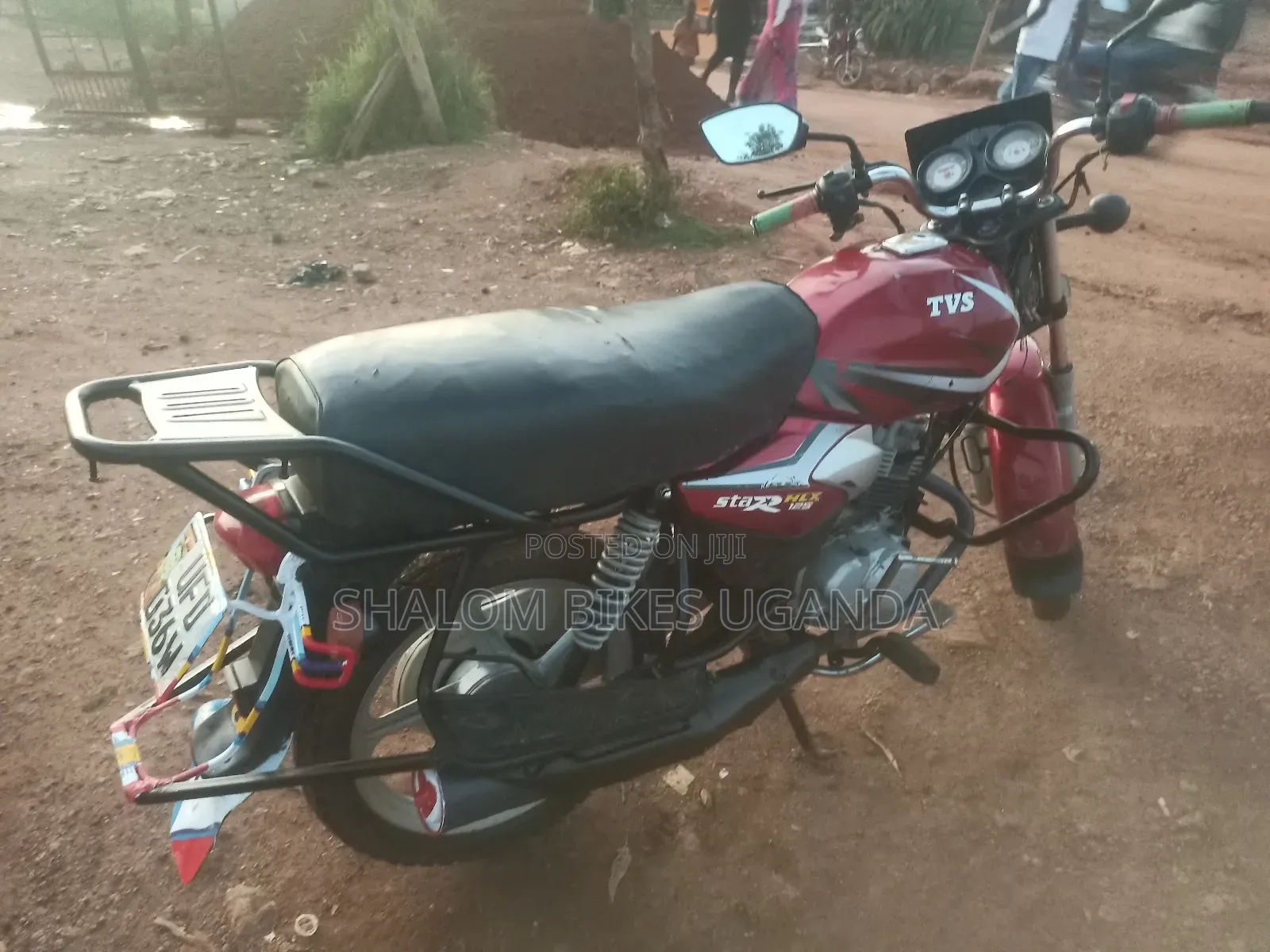 TVS HLX 125 2022 Red