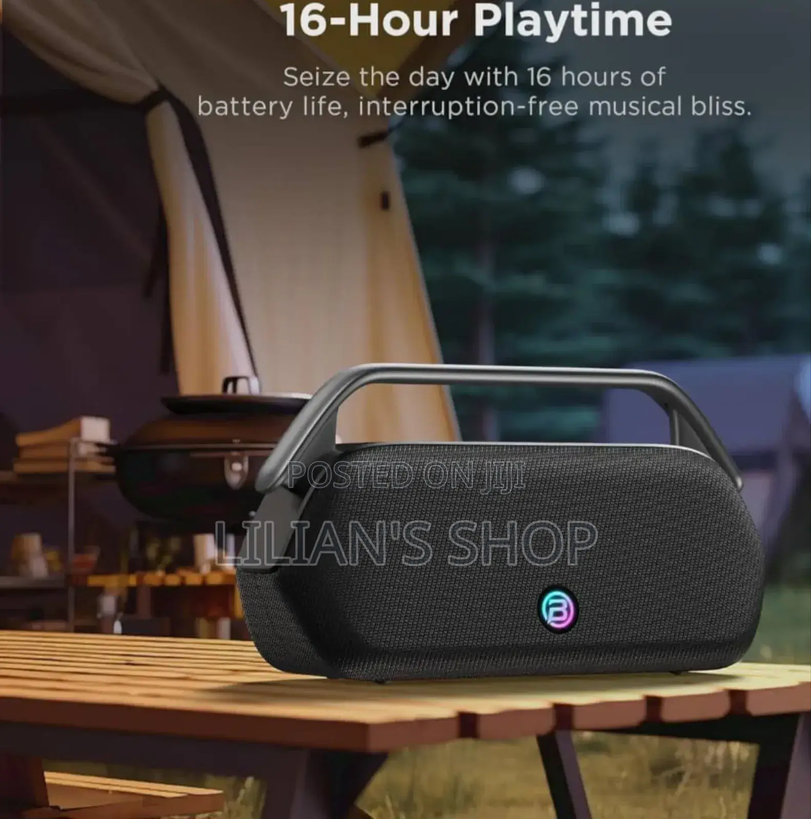 Bugani Boost Max 240w Portable Bluetooth Speaker