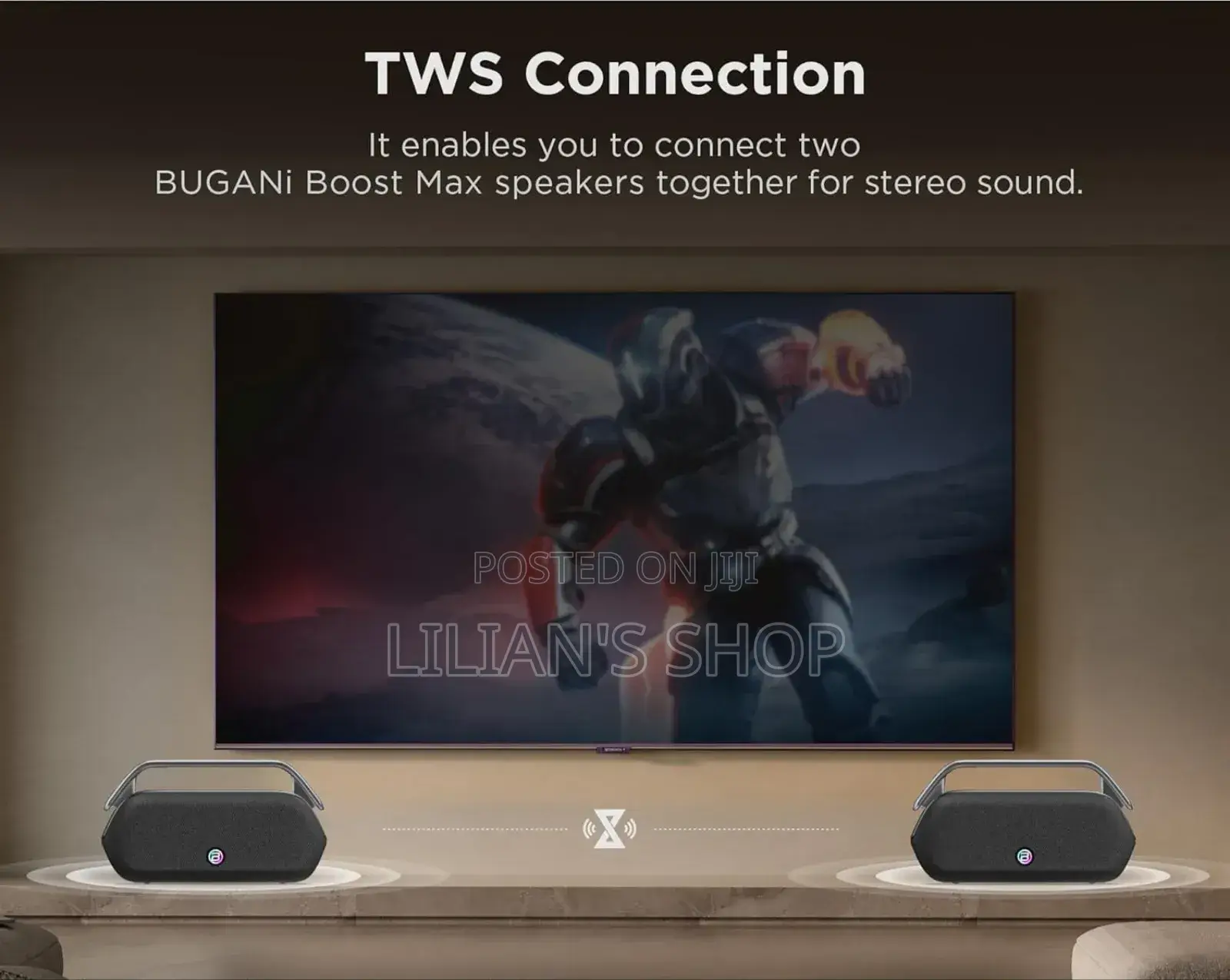 Bugani Boost Max 240w Portable Bluetooth Speaker