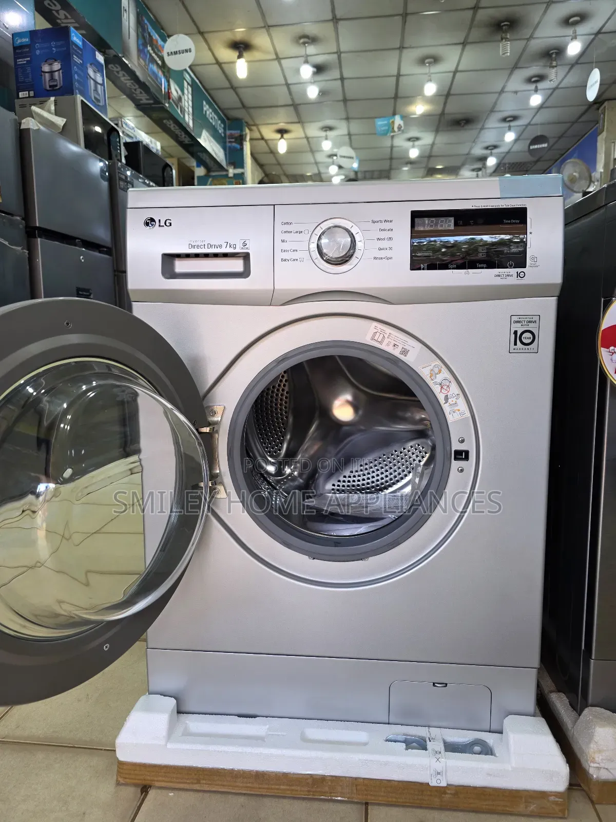 Lg 7kg Washingmachine Fully Automated With Direct Drive