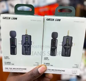 Green Lion Gm-79x 3-in-1 Wireless Microphone