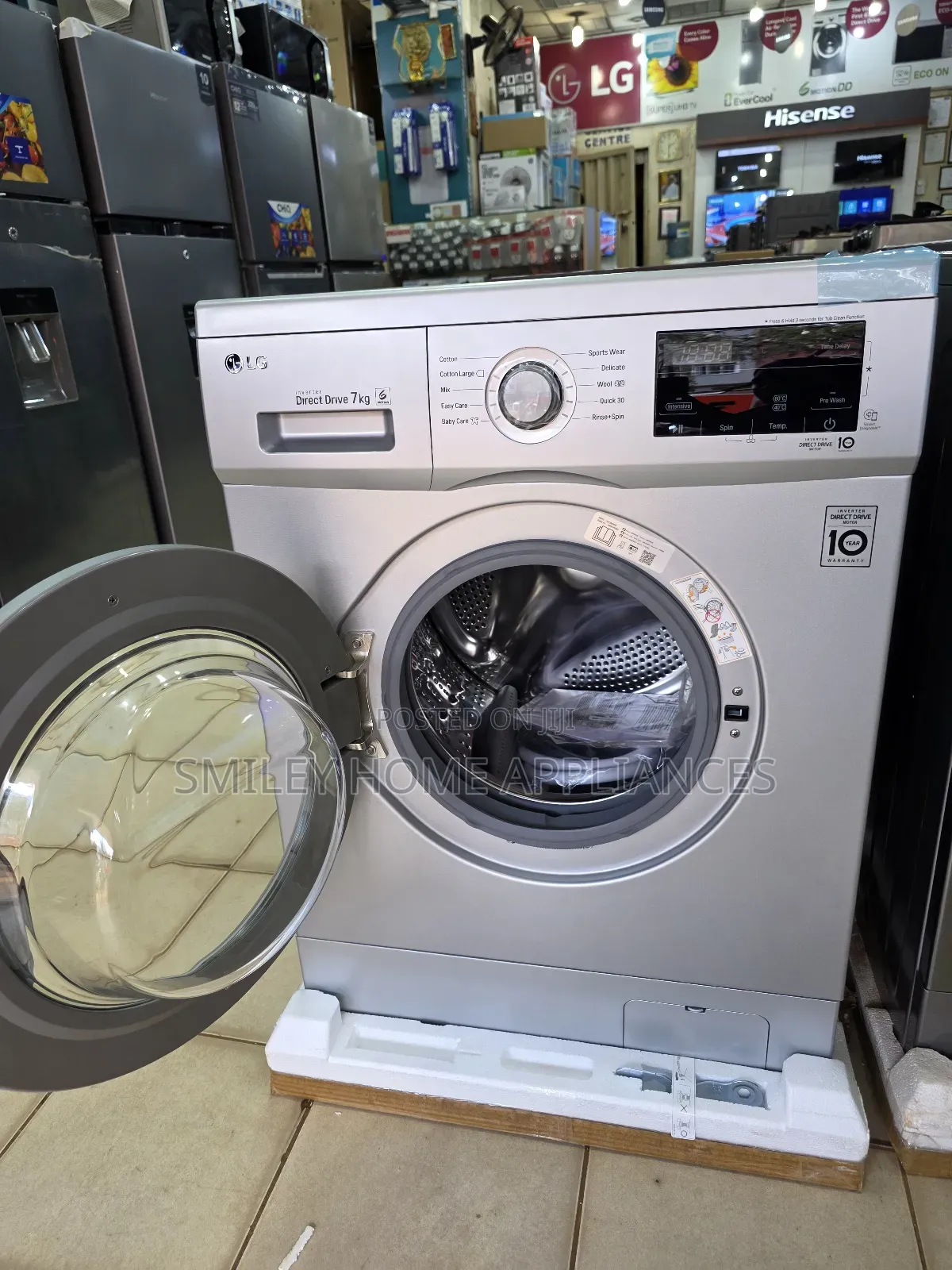 7kg Lg Direct Drive Washing Machine Frontloader at Discount
