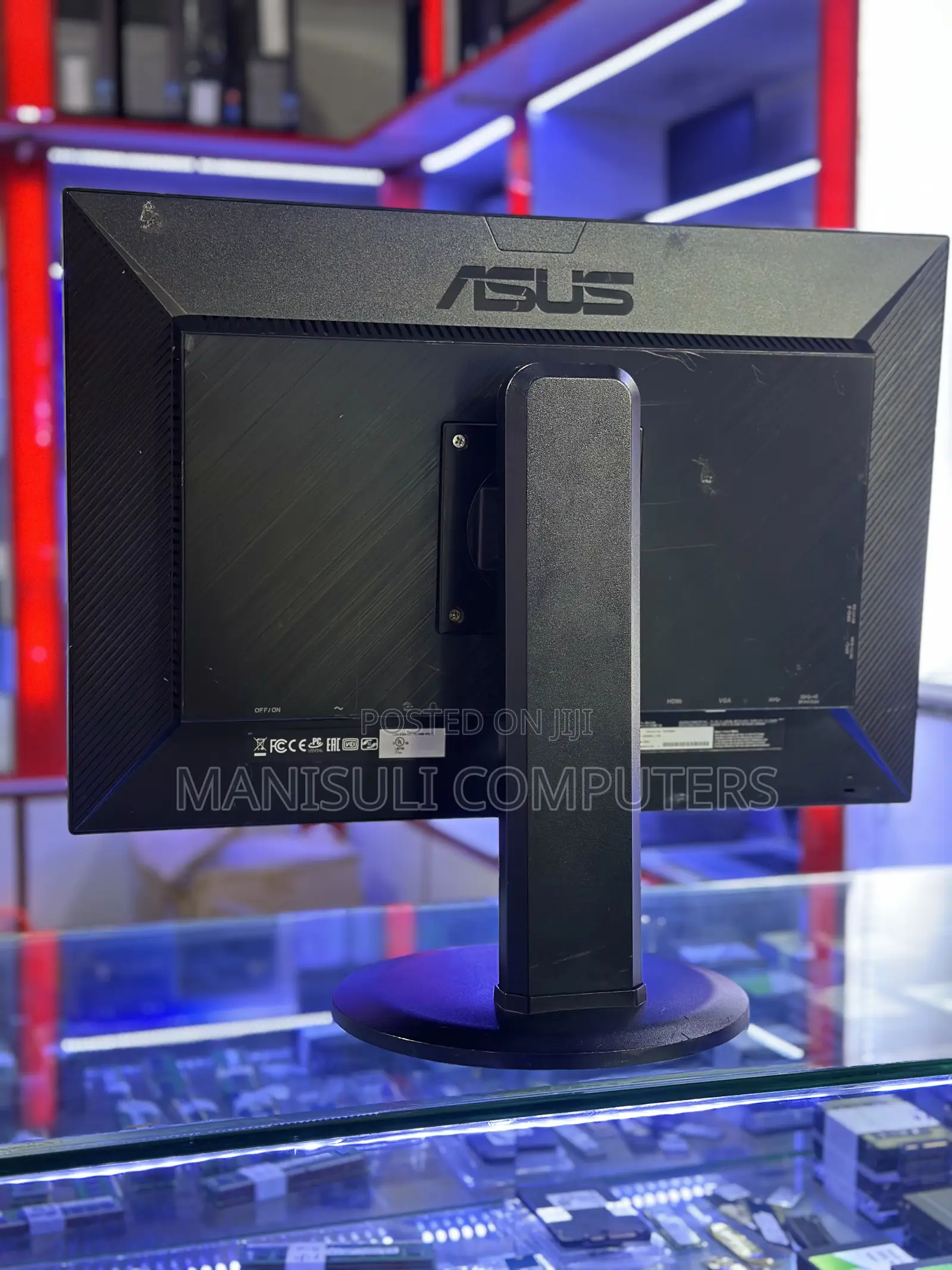 Asus Monitor 24 Inch Screen Ips Vga Hdmi Dp Div