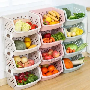 Vegetable Fruits Plastic Storage Basket