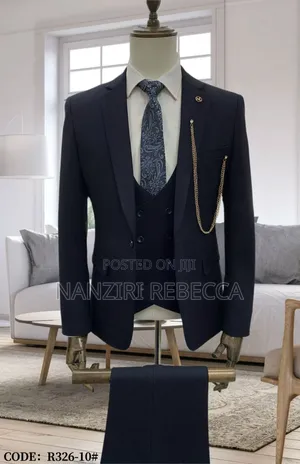 Photo - 3pc Turkish Clasyy Suit Black Colour