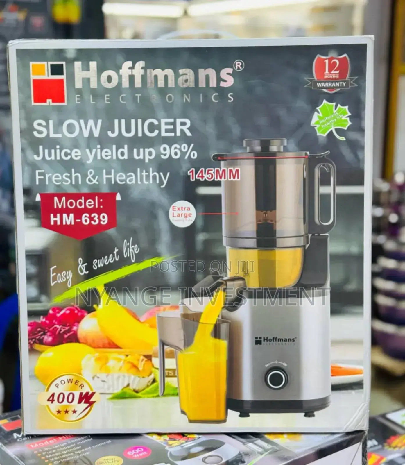 Hoffmans Slow Juicer. Slow Juicer