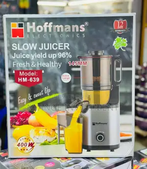Hoffmans Slow Juicer. Slow Juicer