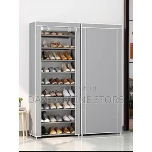 9 Layers Shoe Rack With Fabric Cover