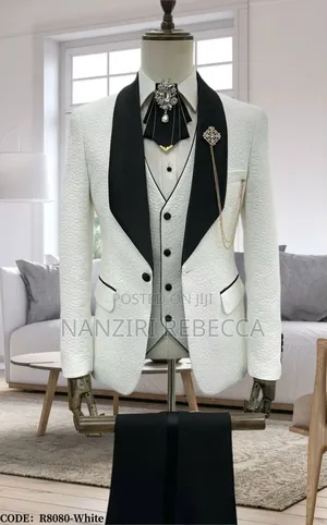 Photo - 3pc Turkish Clasyy Suit Mixed and Match White and Black
