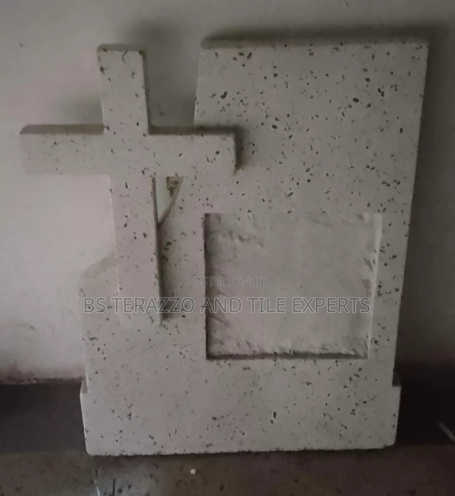 Terrazo Head Stone Framing