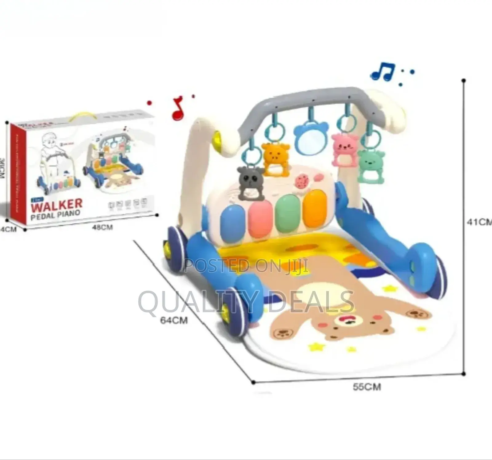 2in1 Baby Walker Pedal Piano