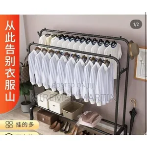 35 Kg Double Pole Heavy Duty Clothes Rack