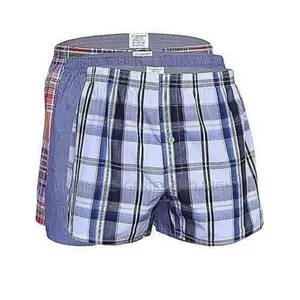 A Pack of 3 Checked Boxers