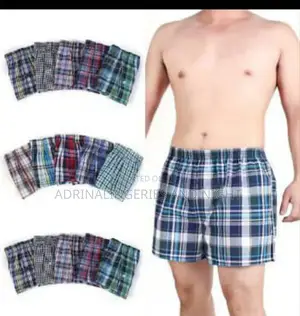A Pack of 3 Checked Boxers