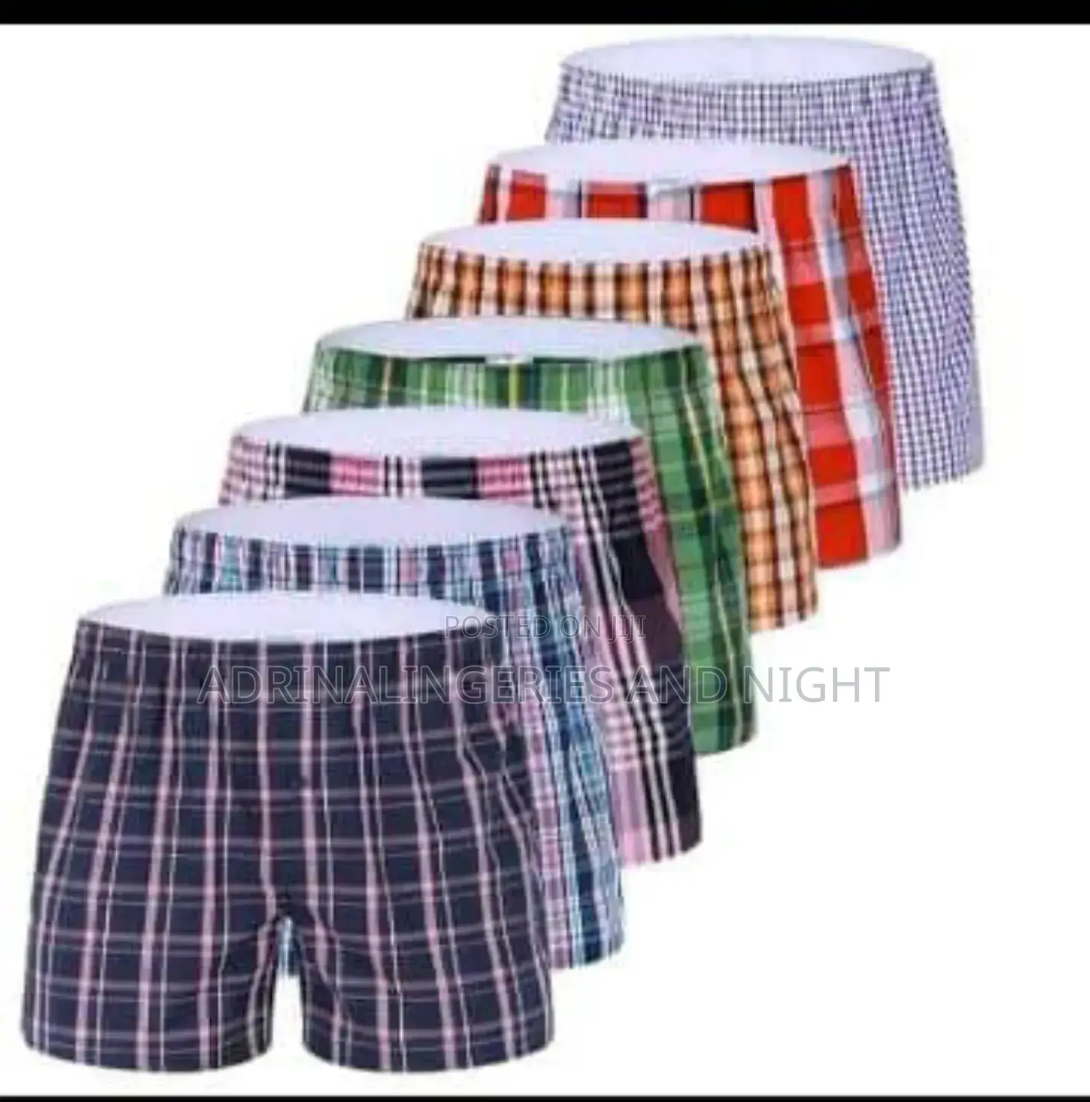 A Pack of 3 Checked Boxers