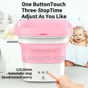 Mini Portable Folding Bucket Washing Machine
