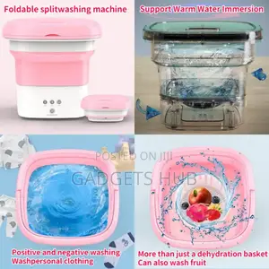 Mini Portable Folding Bucket Washing Machine