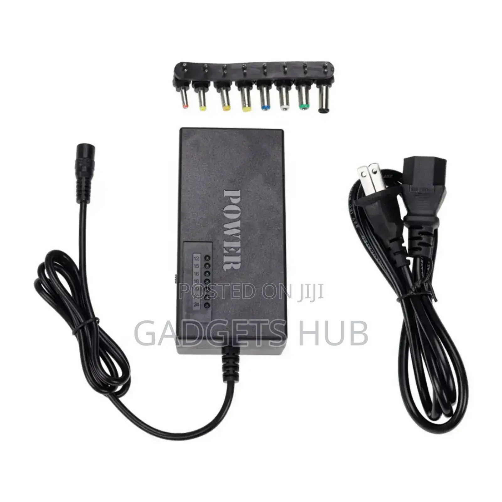 Universal Power Adapter 96w 12v to 24v Adjustable 10 in 1