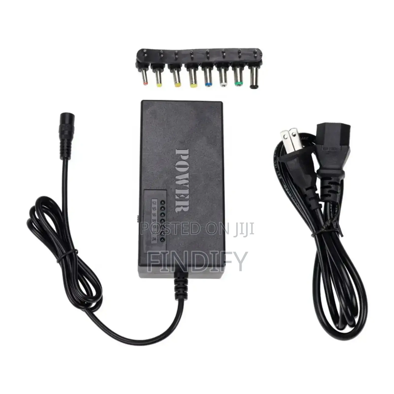 Universal Power Adapter 96w 12v to 24v Adjustable 10 in 1