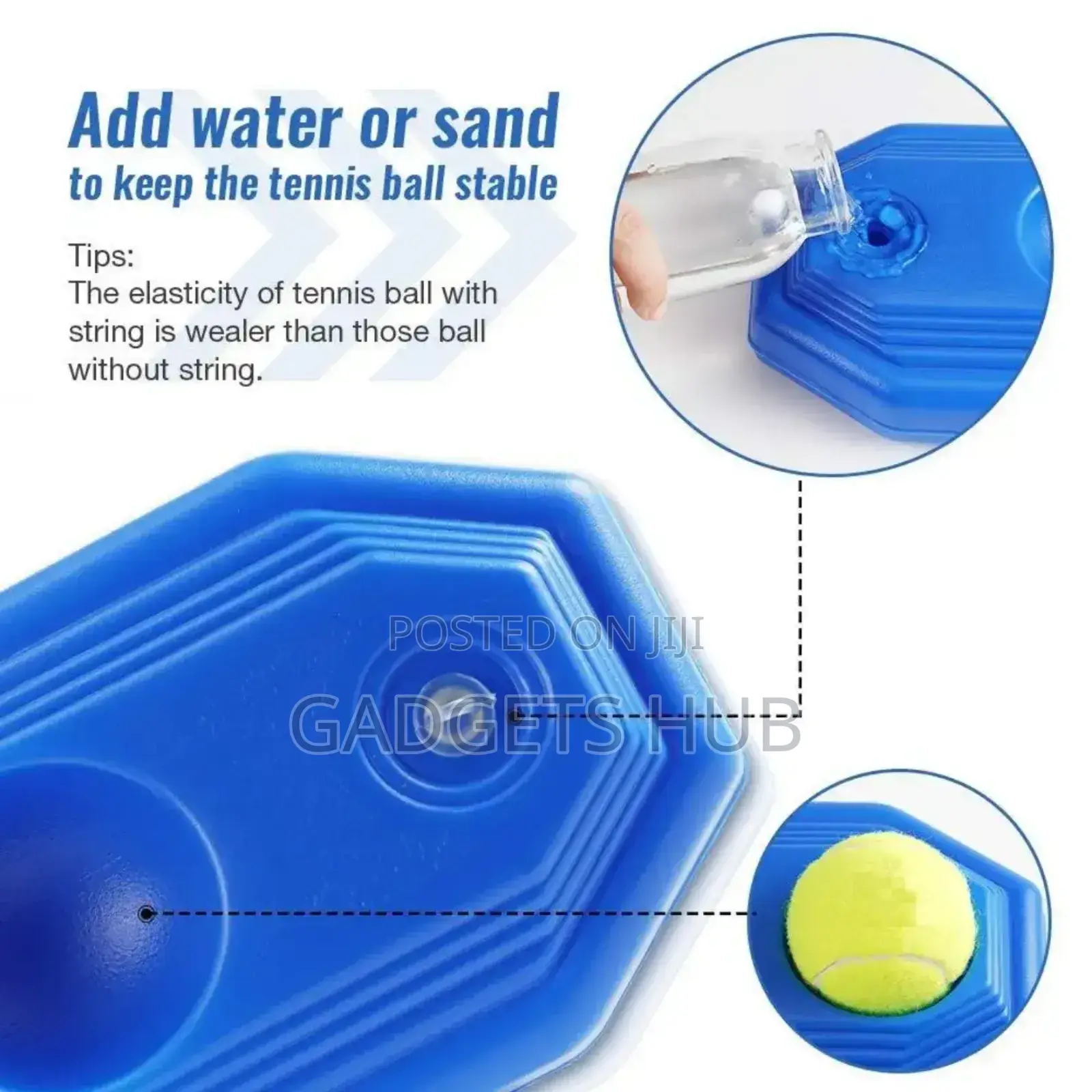 Tennis Trainer Rebound Tennis Ball With
String Rope