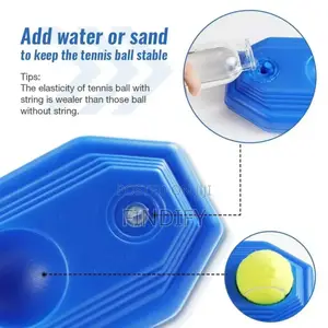 Tennis Trainer Rebound Tennis Ball With
String Rope