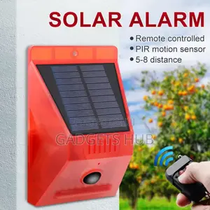 Outdoor Solar Security Alarm Waterproof Alarm Ip65