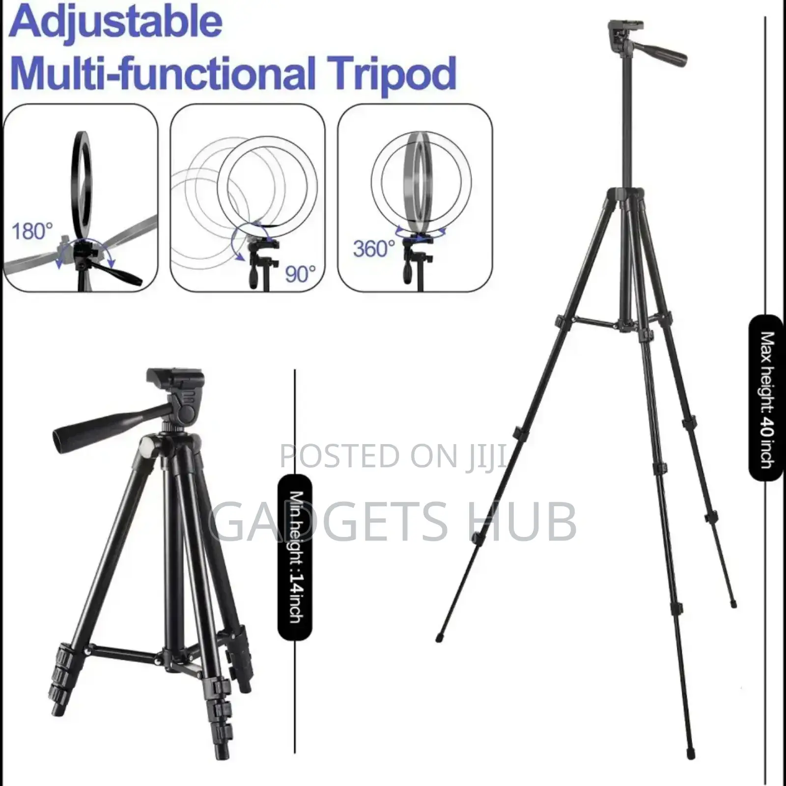 10 Inch Brightness RGB Selfie Ring Light Tripod Led Fill