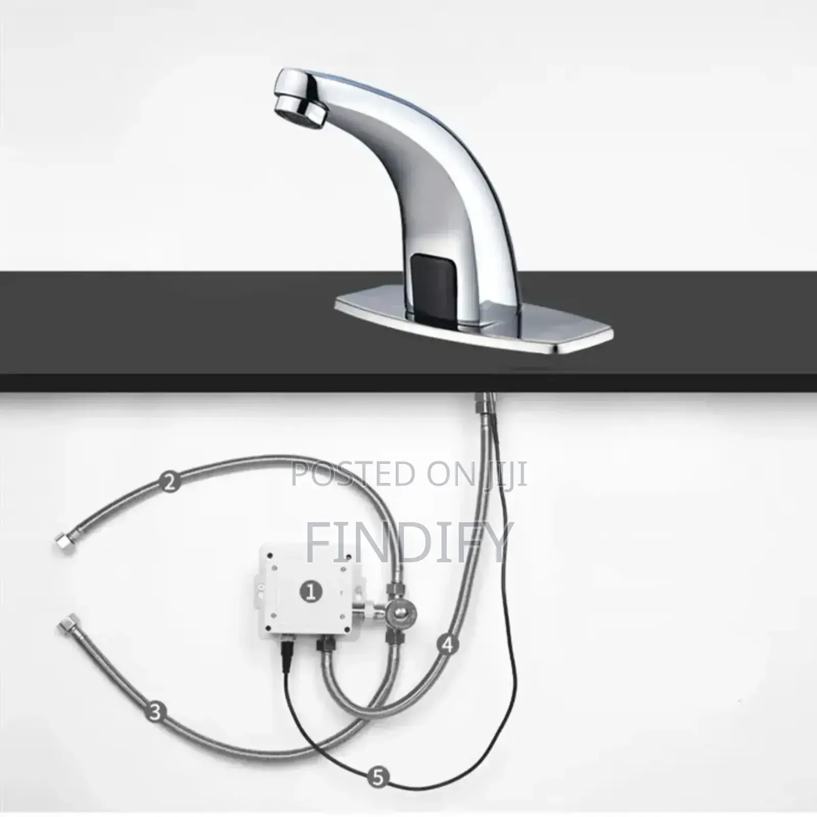 Sensor Tap Mixer Brass Faucet for Basin