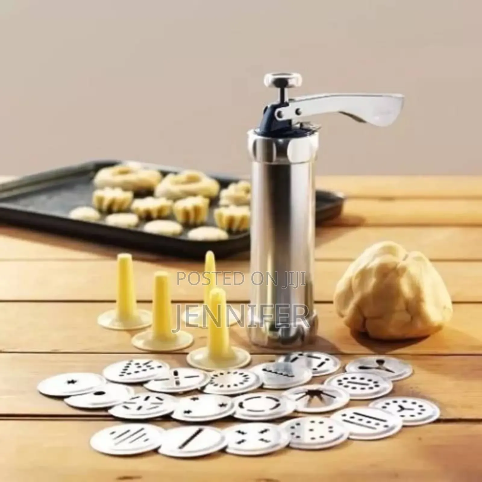 Multi Design Cookie Press Gun Set