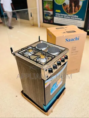 Photo - 2+2 Saachi Cooker Oven Stand Gas Stove