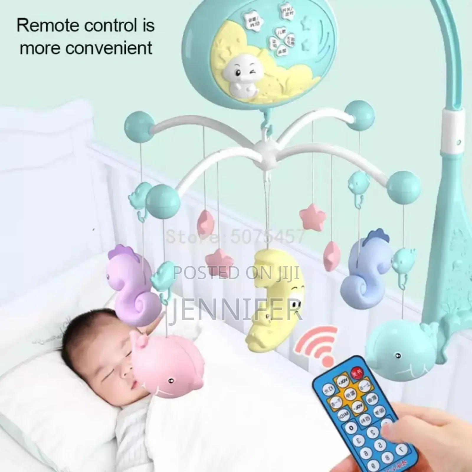 Fancy Baby Bedbell With Soothing Music