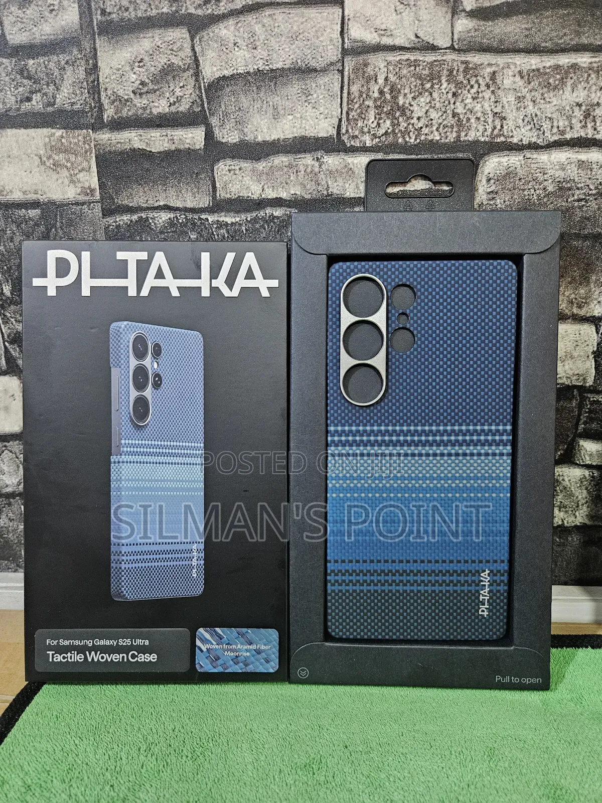 Pitaka Tactile Woven Case S25 Ultra