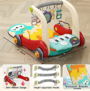 Baby Infant to Toddler Play Gym Mat Walker