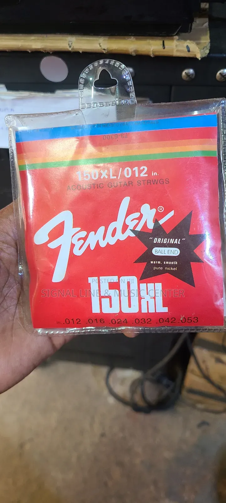 Fender Acoustic Guitar Strings 80/100 Bronze
