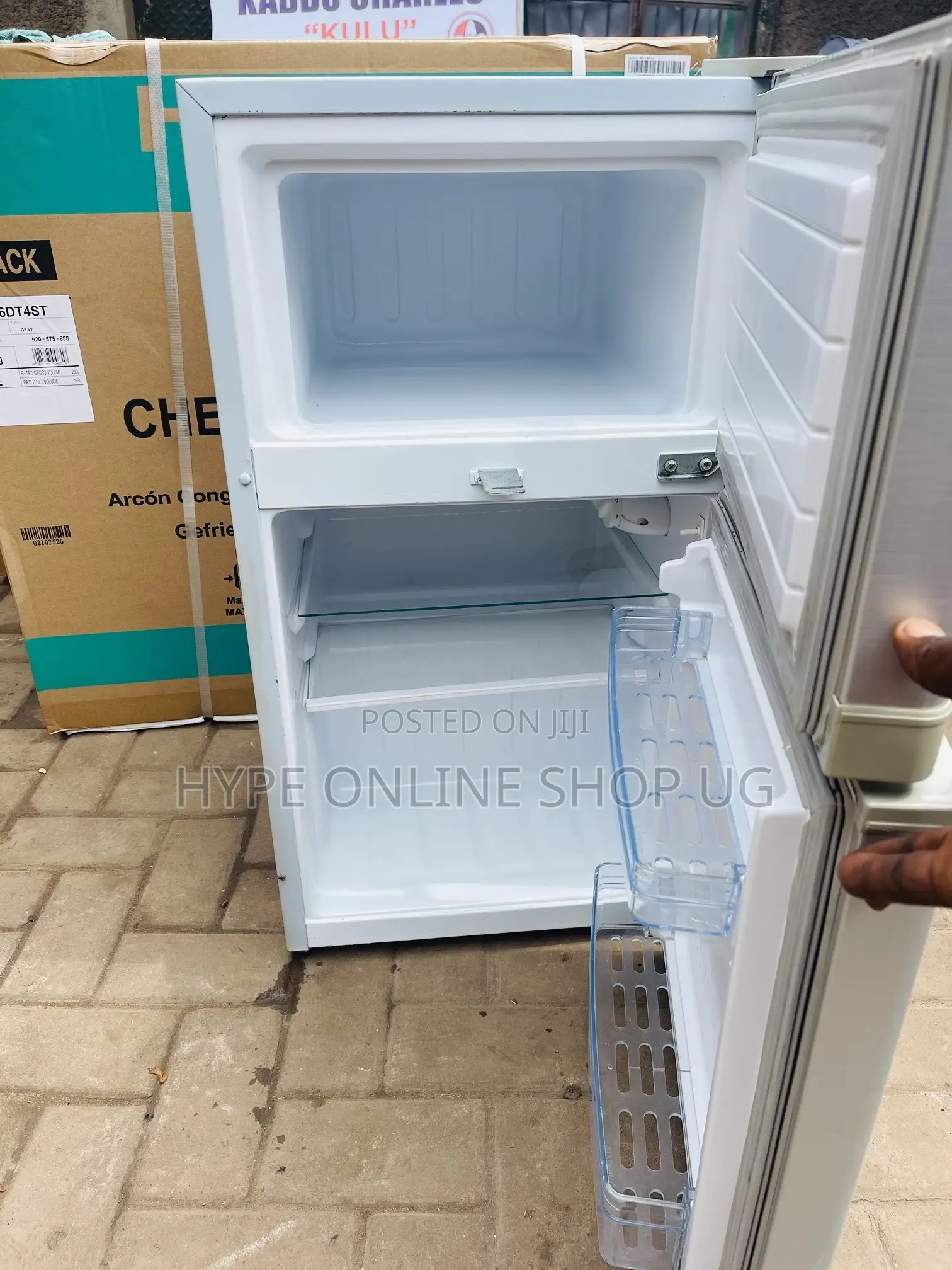 120l Adh Mini Double Door Imported Used Fridge