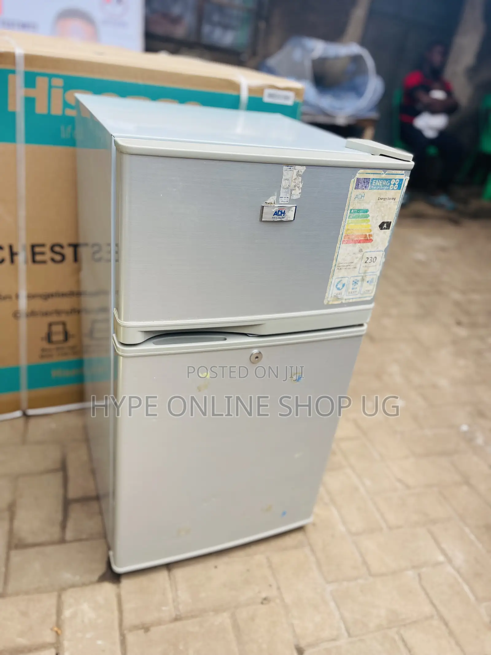 120l Adh Mini Double Door Imported Used Fridge